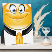 priester emoji fotoplaat (Zijkant)
