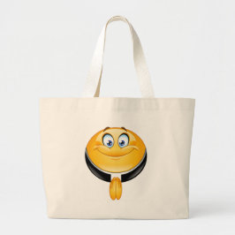 priester emoji grote tote bag