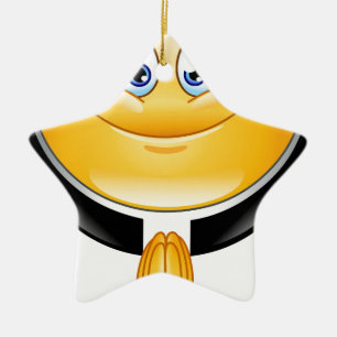 priester emoji keramisch ornament