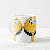 priester emoji koffiemok (Voorkant links)