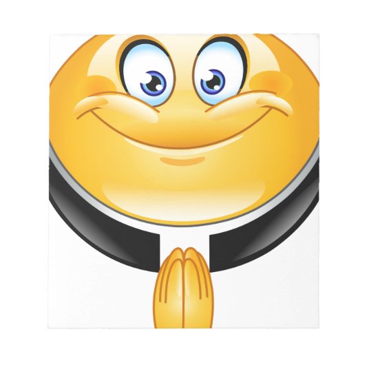 priester emoji notitieblok (Voorkant)
