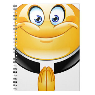priester emoji notitieboek