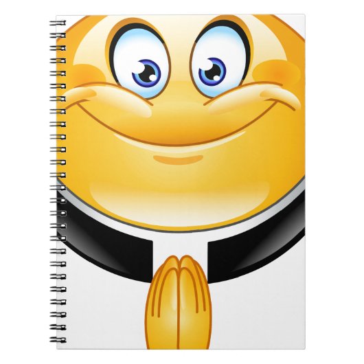 priester emoji notitieboek (Voorkant)
