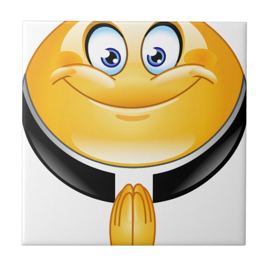 priester emoji tegeltje (Voorkant)