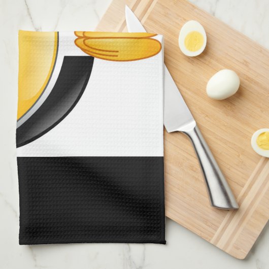 priester emoji theedoek (Quarter Fold)