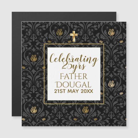 Priester Gewijd, Jubileum Wijding, Vertrek (Voorkant / Achterkant)