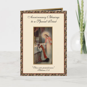 Priester Jubileum Priesterwijding Altaar Jezus Ged Kaart