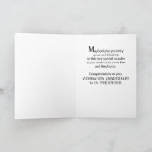 Priester Jubileum van Orde Gefeliciteerd Kaart (Binnen)