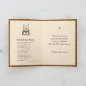 Priester jubileum van priesterwijding kaart (Binnen)