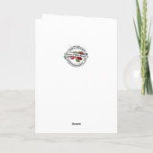 Priester jubileum wijding Heilig Hart Jezus Kaart (Achterkant)