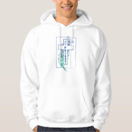 Priester Kruisbloemen gepersonaliseerd Hoodie