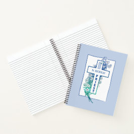 Priester Kruisbloemen gepersonaliseerd Notitieboek