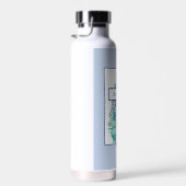 Priester Kruisbloemen gepersonaliseerd Waterfles (Rechts)