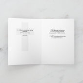 Priester Pensioen, Gouden Kelk, op Zwart & Wit Kaart (Binnen)