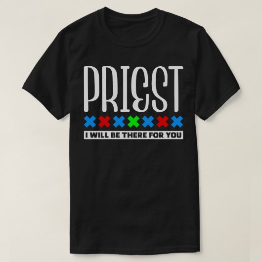Priester T-shirt (Design voorkant)