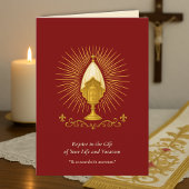 Priester Verjaardag Kaart van Bisschop Katholiek