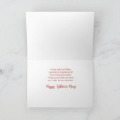 Priester zegeningen vaders dag bladeren op zonsond kaart (Binnen)