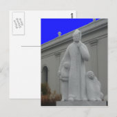 priesterbeeld briefkaart (Voorkant / Achterkant)