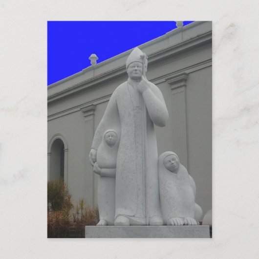 priesterbeeld briefkaart (Voorkant)