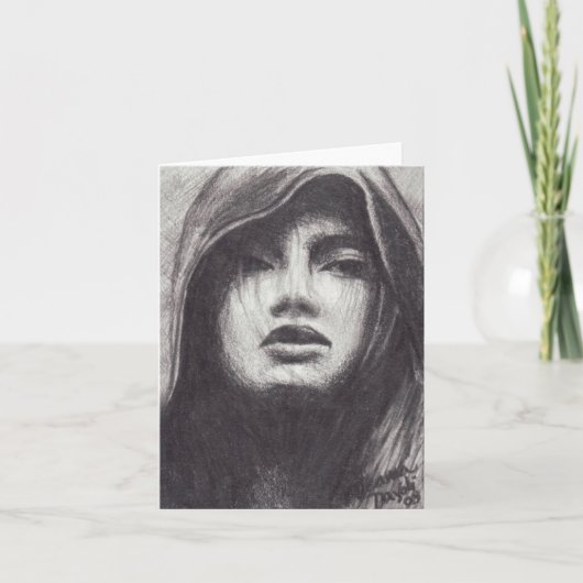 Priesteres - Notecard Kaart (Voorkant)