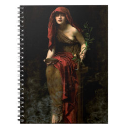 Priesteres van Delphi John Collier Art Notitieboek