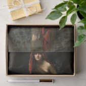 Priesteres van Delphi John Collier Schilderen Tissuepapier (Geschenk)