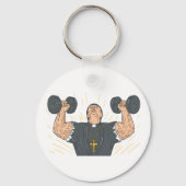 Priestergewicht van de hefboom sleutelhanger (Achterkant)