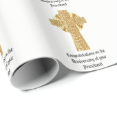 Priesterjubileum 15e 20e 25e 30e 40e 50e cadeaupapier (Rol Hoek)