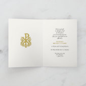 Priesterjubileum 50 jaar AMDG Kaart (Binnen)