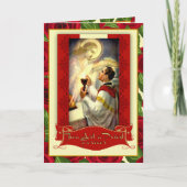 Priesterjubileum Priesterwijding Jezus Auto Kaart (Voorkant)