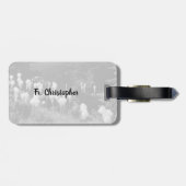 Priesterlandschap gepersonaliseerd bagagelabel (Achterkant horizontaal)
