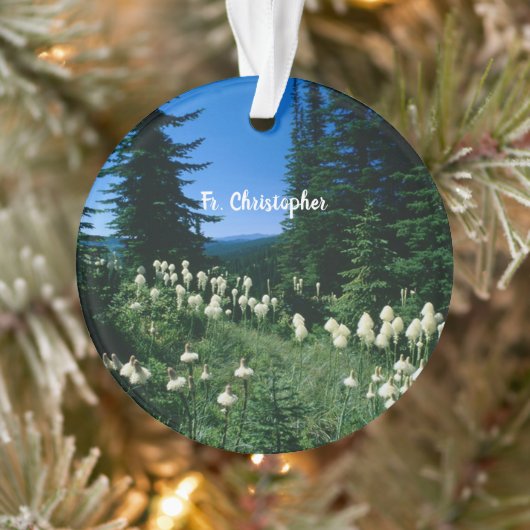 Priesterlandschap gepersonaliseerd ornament (Boom)