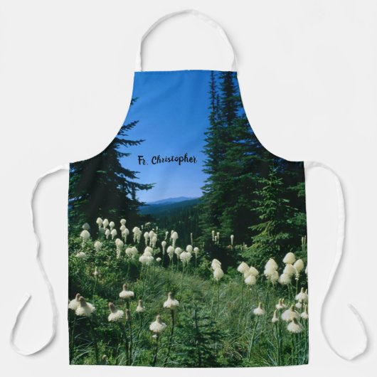 Priesterlandschap gepersonaliseerd schort (Voorkant)