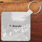 Priesterlandschap gepersonaliseerd sleutelhanger (Achterkant)