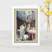 Priesterschap Jubileum Ordinatie Jezus Kaart (Gele Bloem)