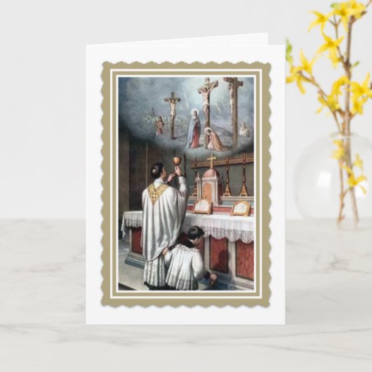 Priesterschap Jubileum Ordinatie Jezus Kaart (Gele Bloem)