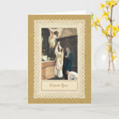 Priesterschap Jubileum Priesterwijding Dank u Kaart (Gele Bloem)