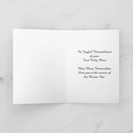 Priesterschap Jubileum Priesterwijding Kelk Kaart (Binnen)