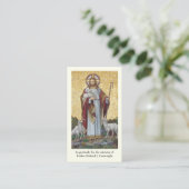 PRIESTERSCHAP ZONDAG GEPERSONALISEERDE GEBED KAART PLAATSKAARTJE (Staand voorkant)