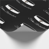 Priesterste bestelling, priester kraag en kroonfix cadeaupapier (Hoek)