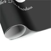 Priesterste bestelling, priester kraag en kroonfix cadeaupapier (Rol Hoek)