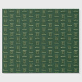 Priesterste Jubileum van de Kijk van het Lederen v Cadeaupapier (Vlak)