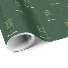 Priesterste Jubileum van de Kijk van het Lederen v Cadeaupapier