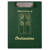 Priesterste Jubileum van de Kijk van het Lederen v Klembord (Voorkant)