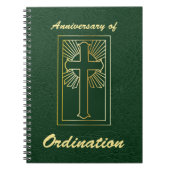 Priesterste Jubileum van de Kijk van het Lederen v Notitieboek (Voorkant)