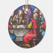 Priesterwijding Jubileum Bewerktekst Keramisch Ornament (Links)