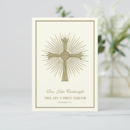 Priesterwijding Jubileum Herdenkingsgebed Kaart