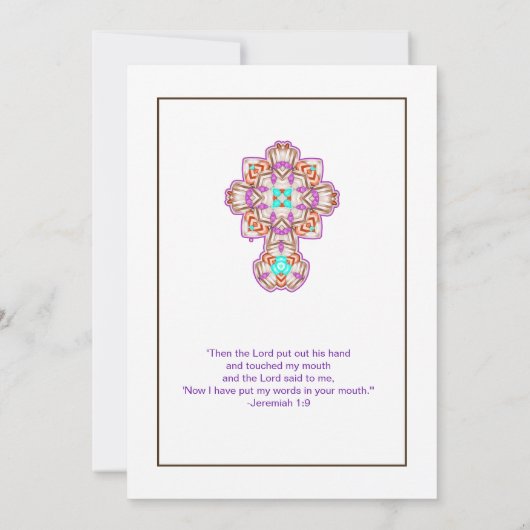 Priesterwijding Jubileum Kaart (Achterkant)