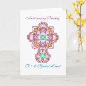 Priesterwijding Jubileum Kaart (Gele Bloem)