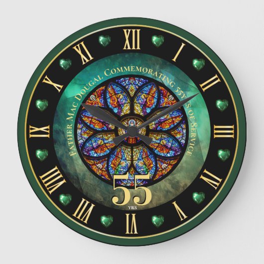 Priesterwijding Jubileum Persoonlijke Priester 55e Grote Klok (Voorkant)